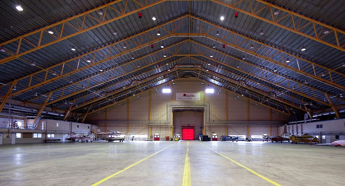 Arctic Arena, Kiruna Airport