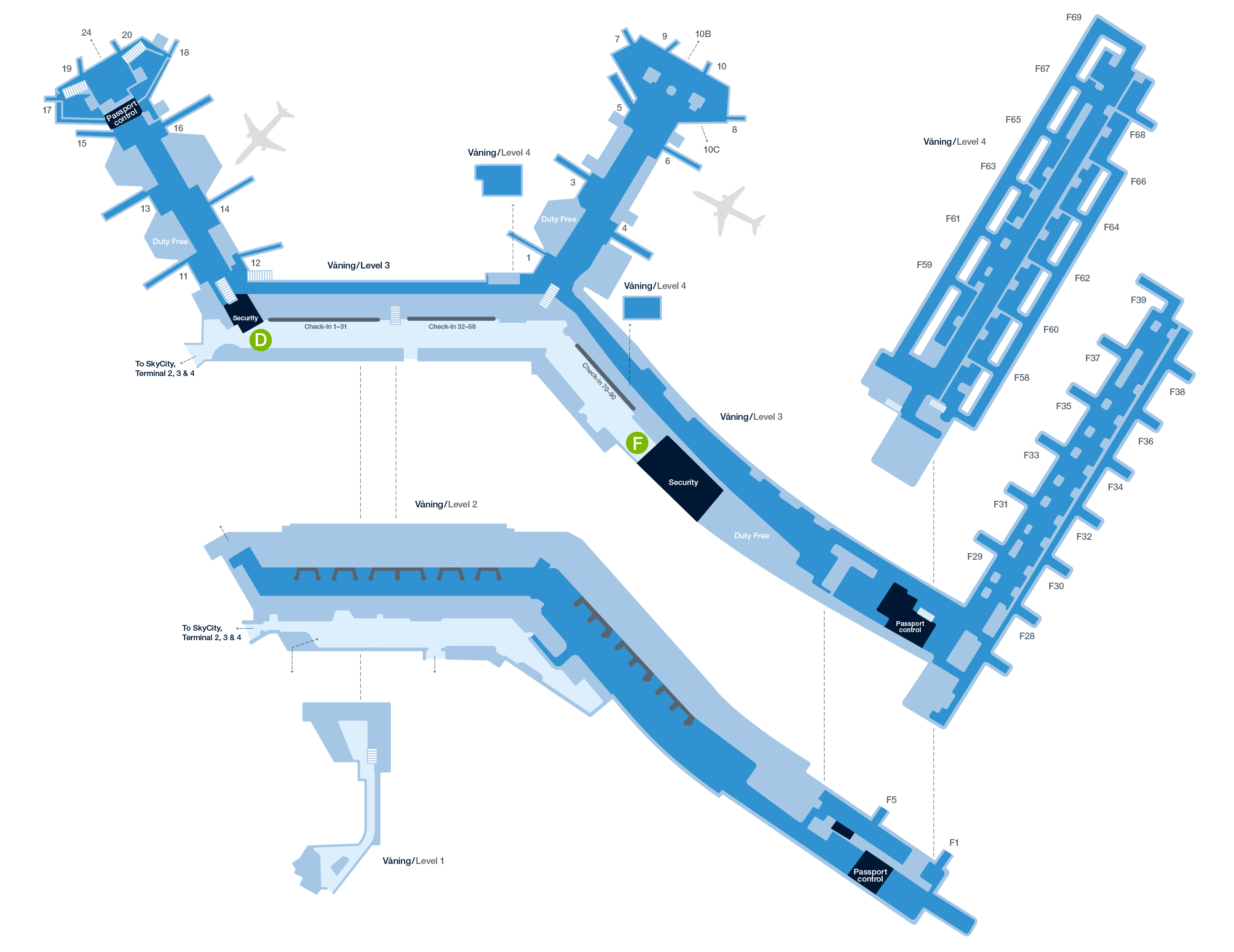 Security control | Stockholm Arlanda Airport