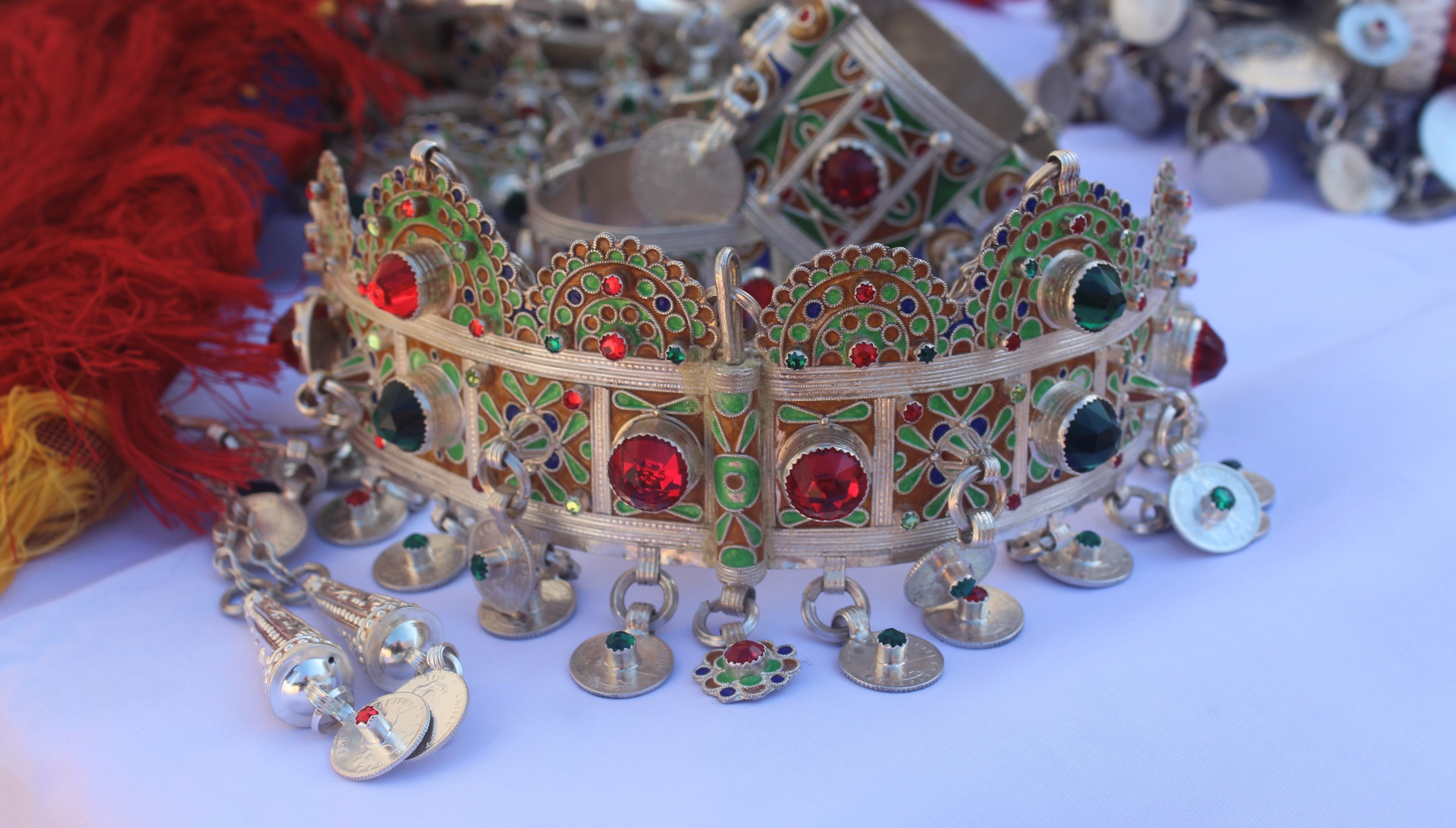 Amazigh jewelry and clothes from Southern Morocco