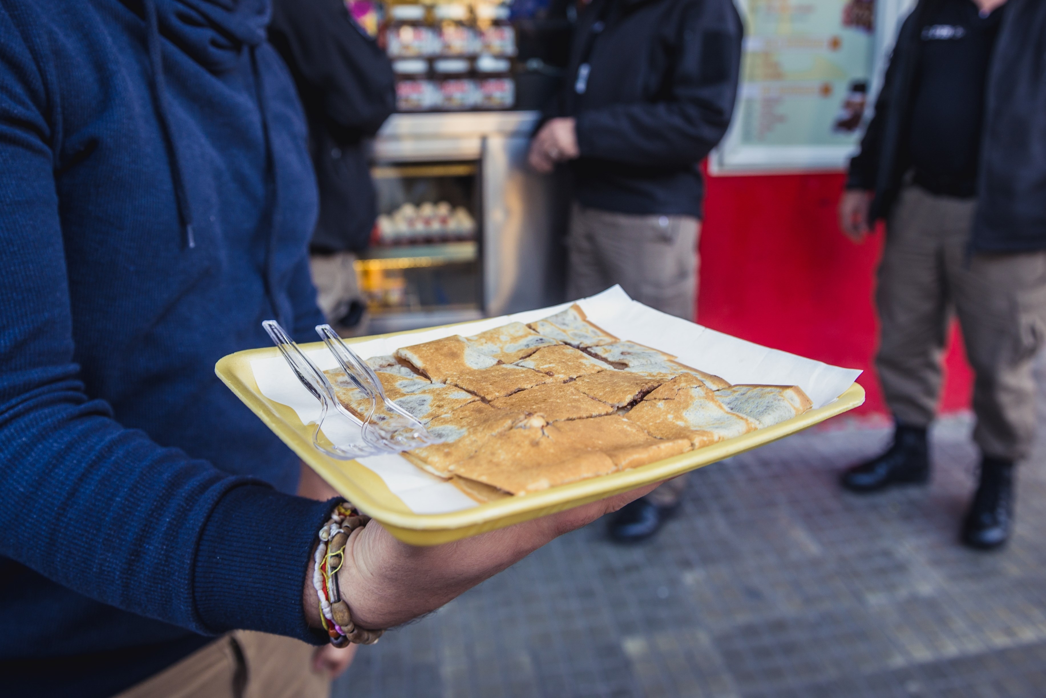 Sweet crepes in Hamra area of Beirut capital city, Lebanon