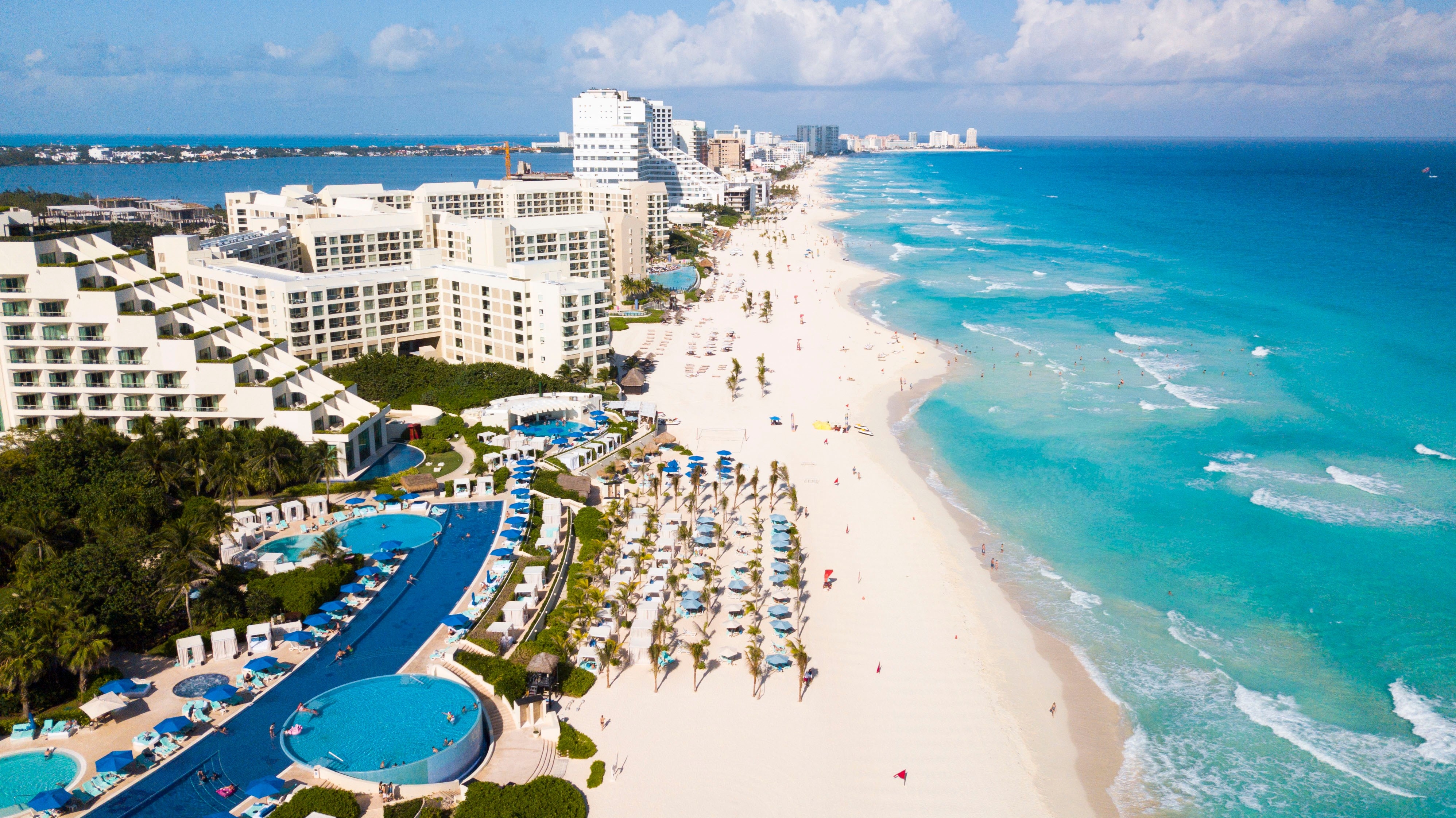 Hotel zone Cancun, Mexico