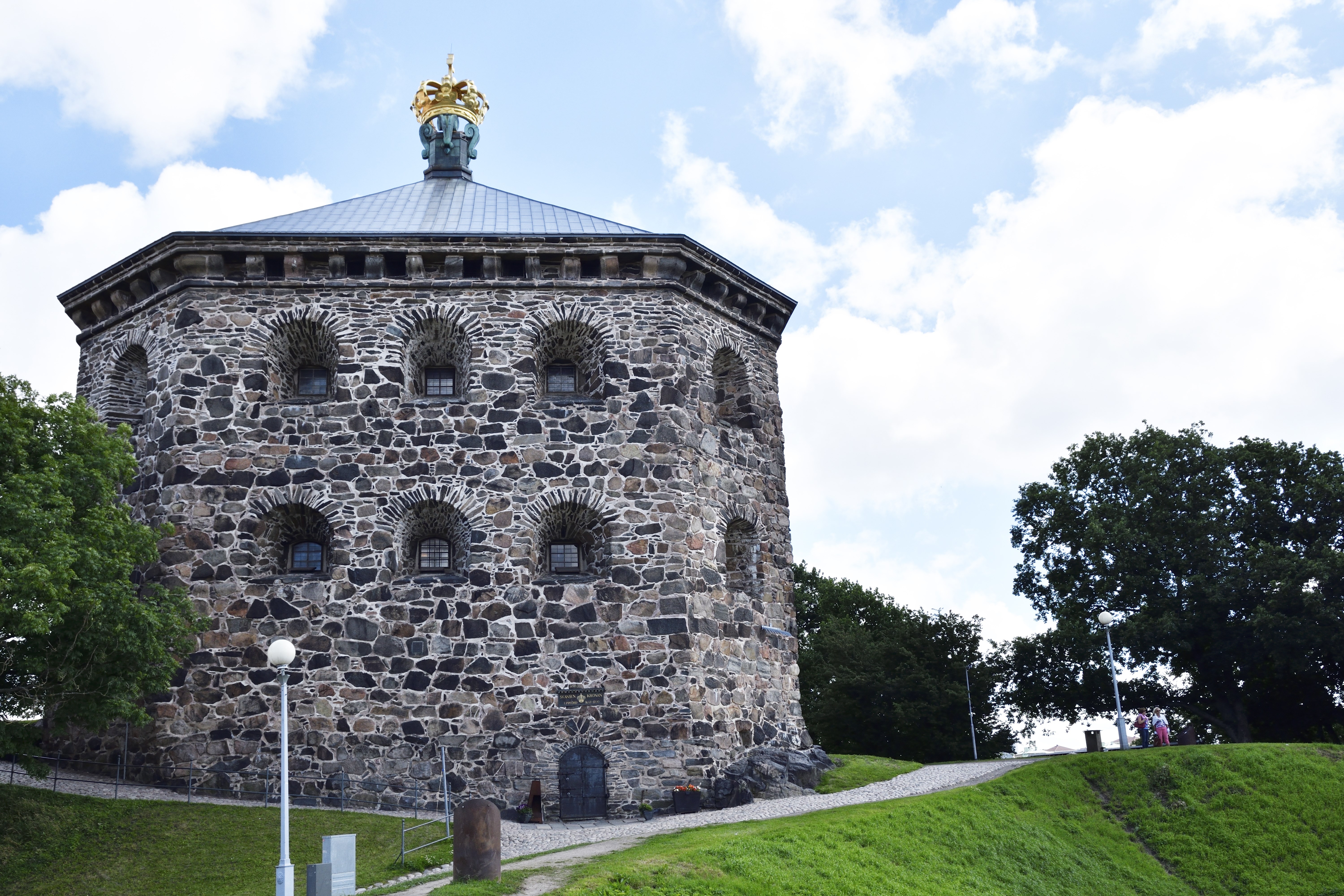Old fortress (skansen kronan) from Gothenburg Sweden