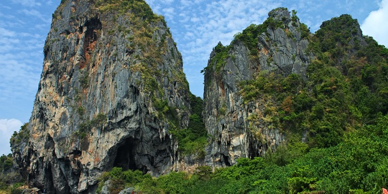 Railay beach in Krabi Thailand