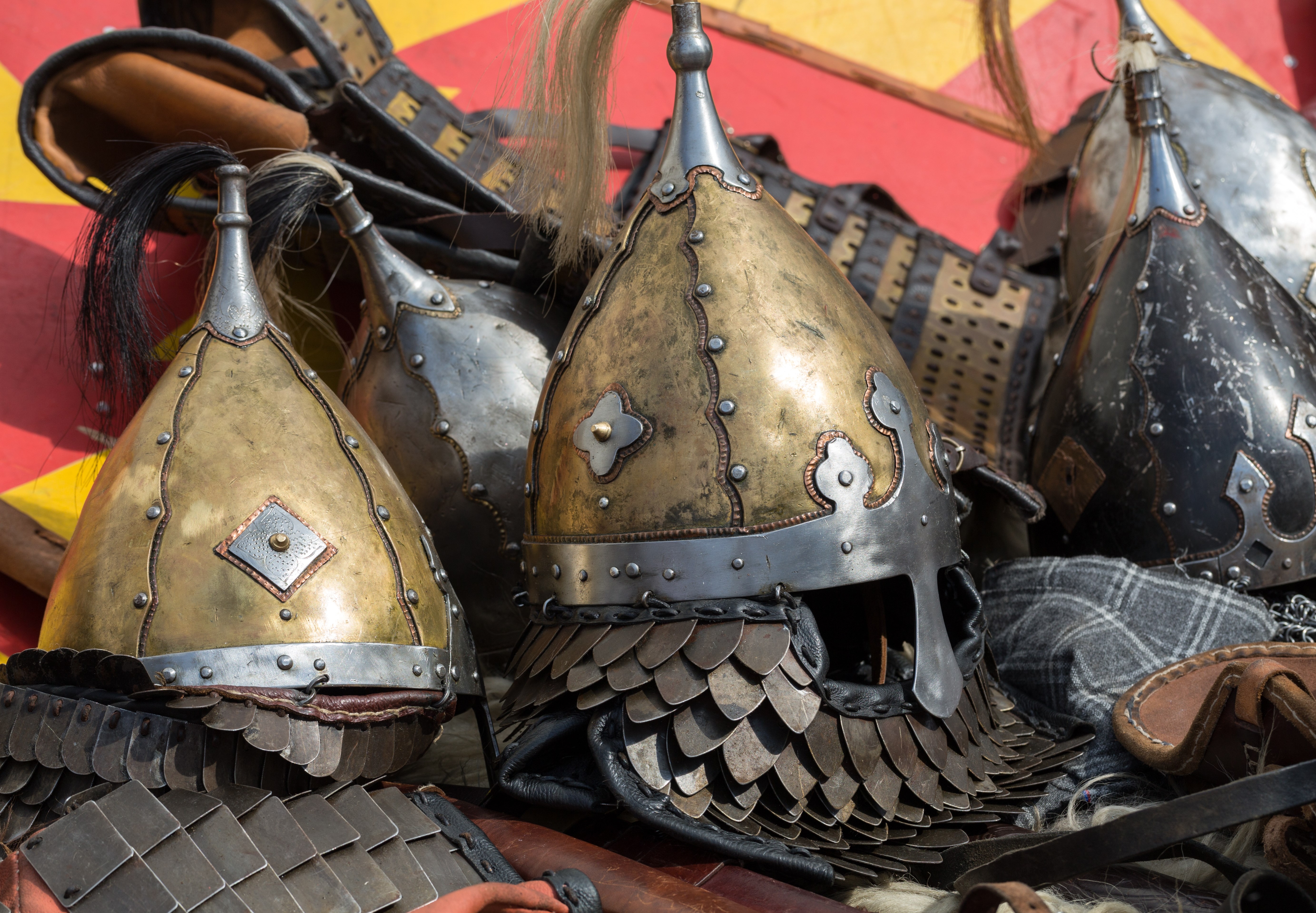Polish medieval helmets