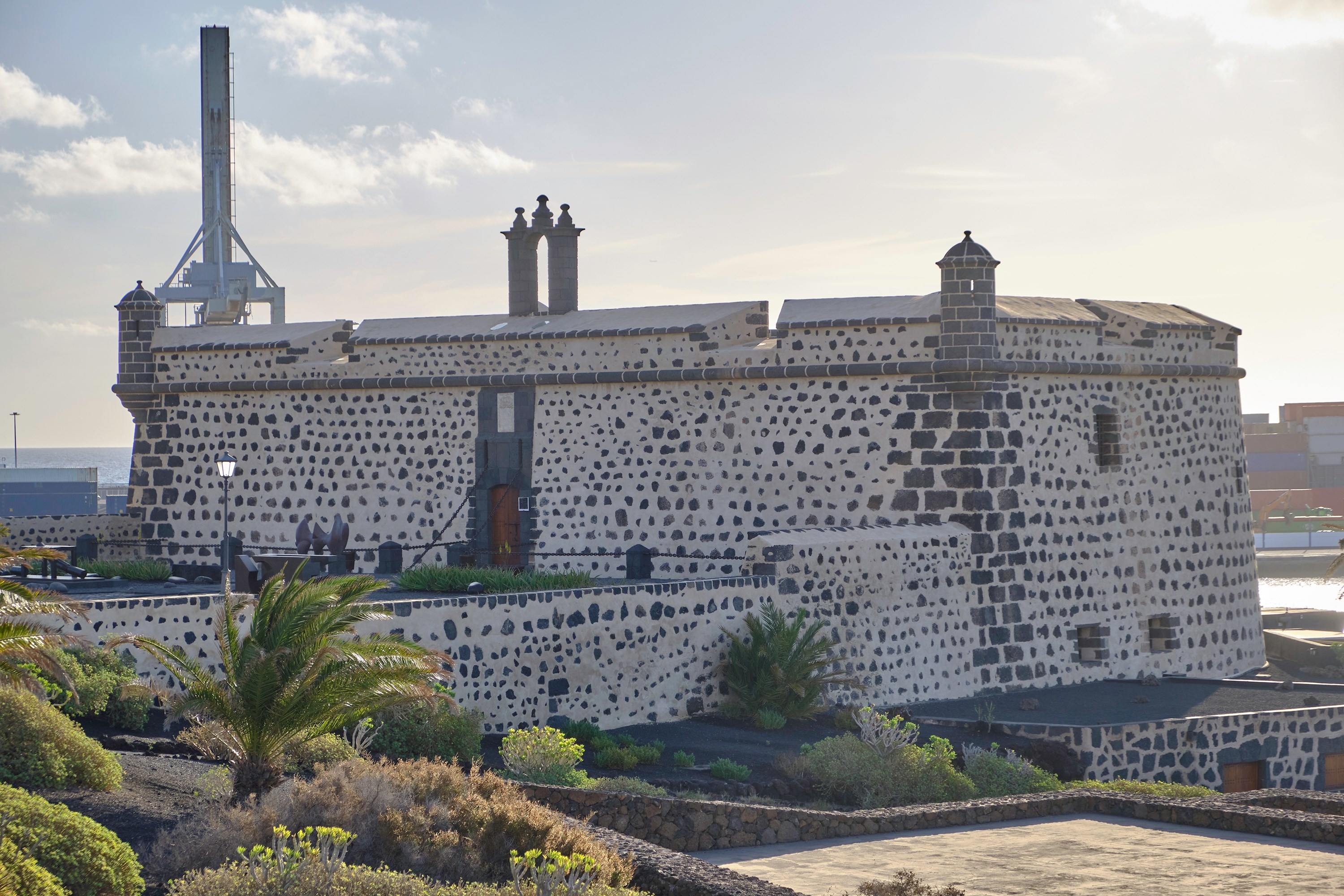 Scenic view of Castle of San Jose