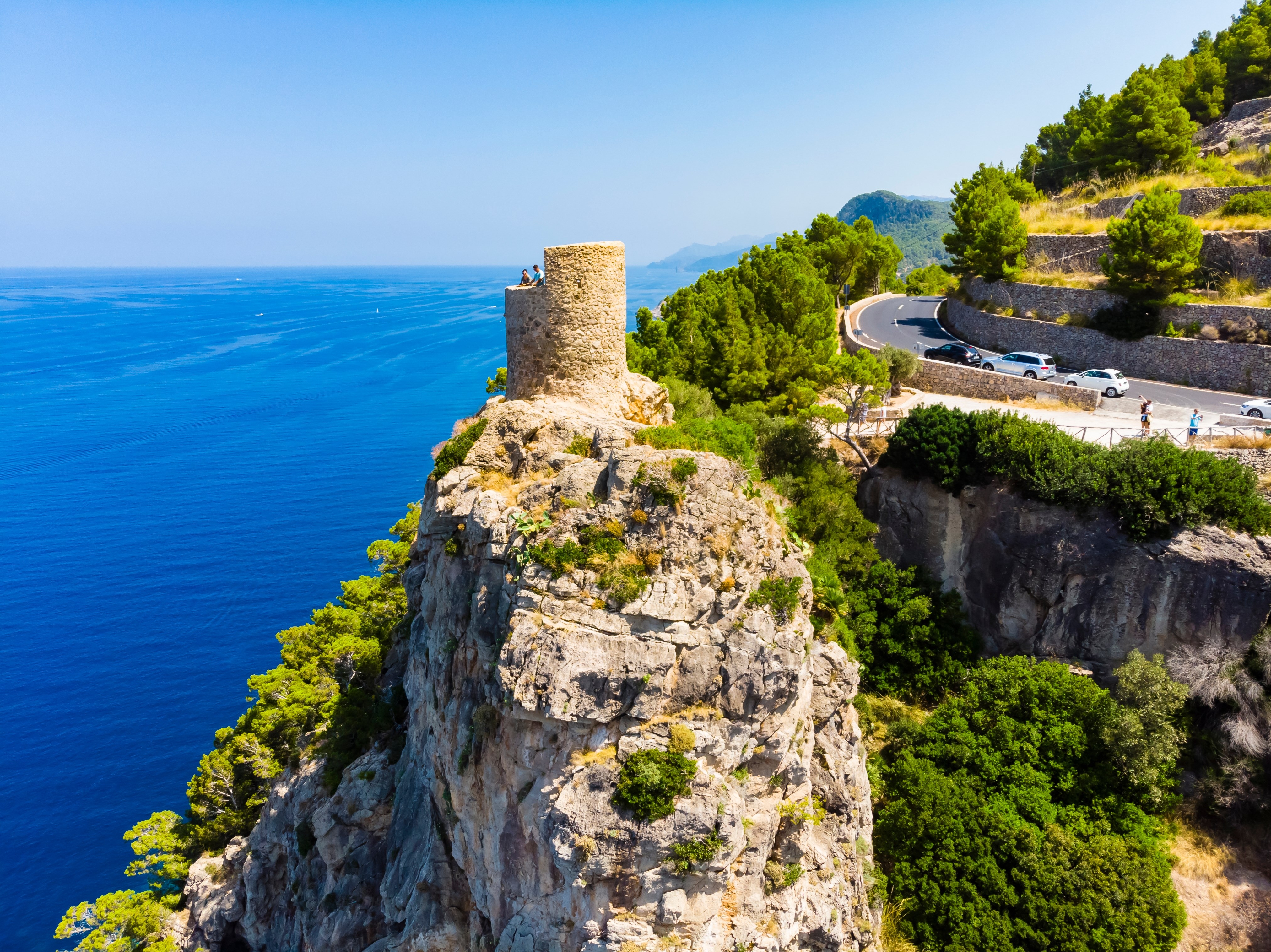 Torre del Verger, Tramuntana mountains, Andratx region, Mallorca, Balearic Islands. Spain