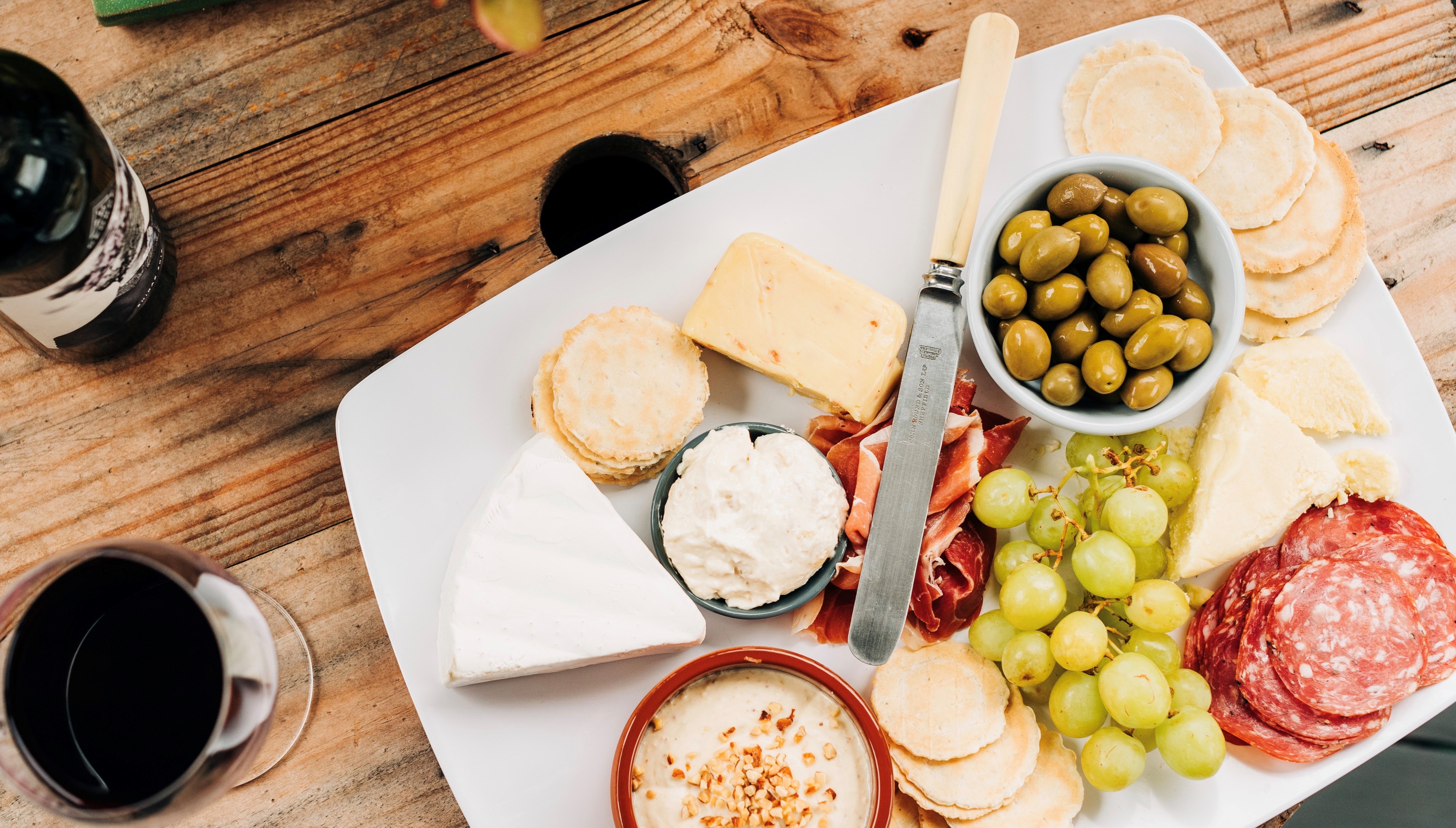 cheese and charcuterie board, Rossi & Grassi, Milan, Italy