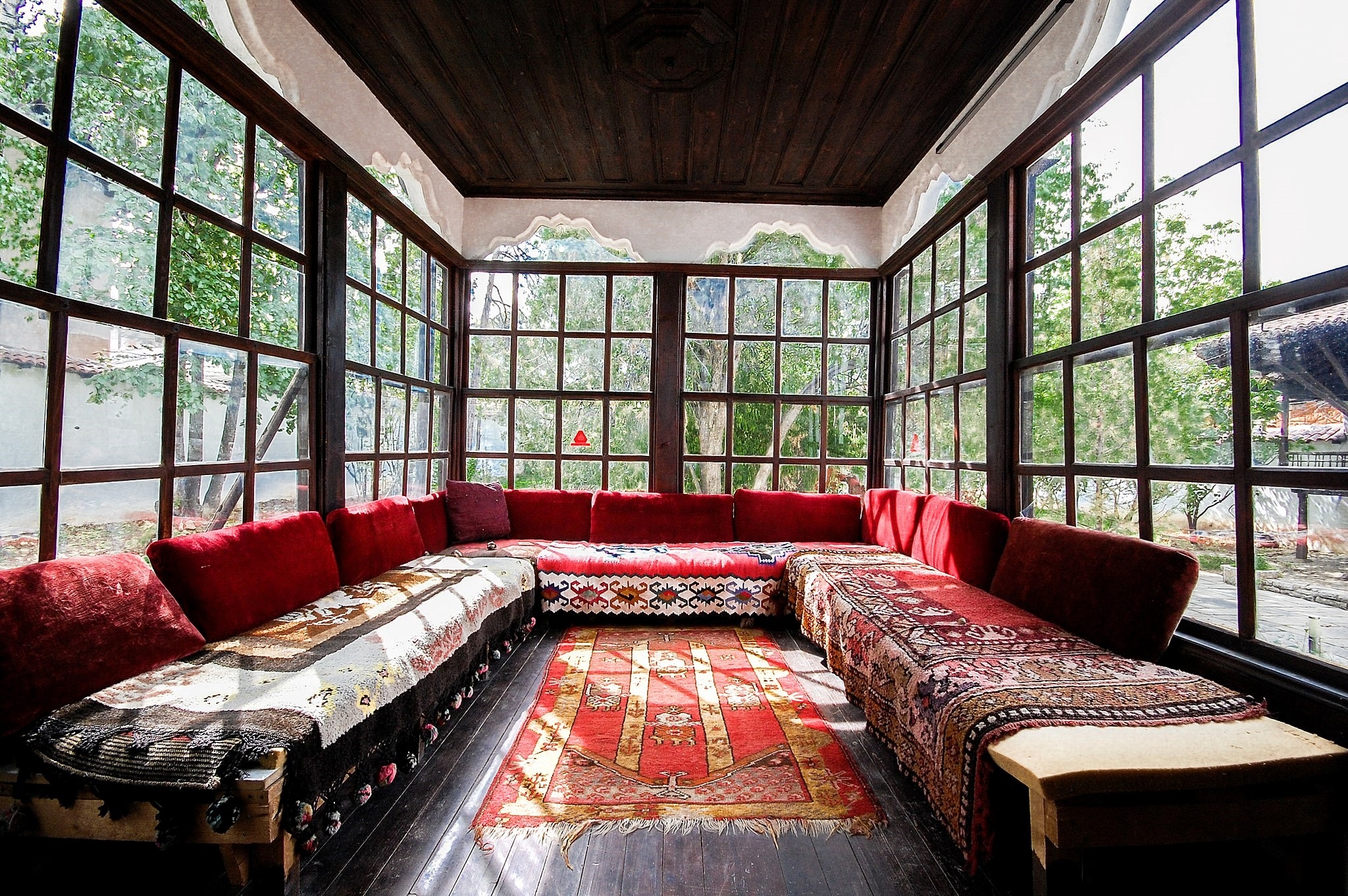 Ethnographic museum room