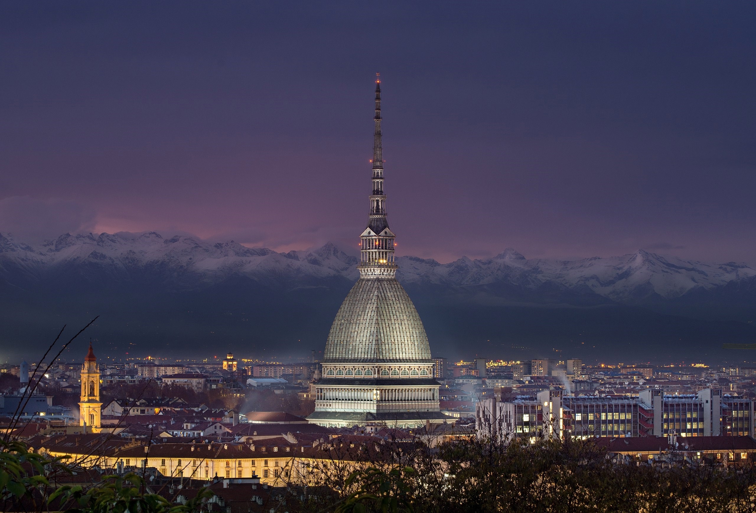 the iconic dome of Mole Antonelliana