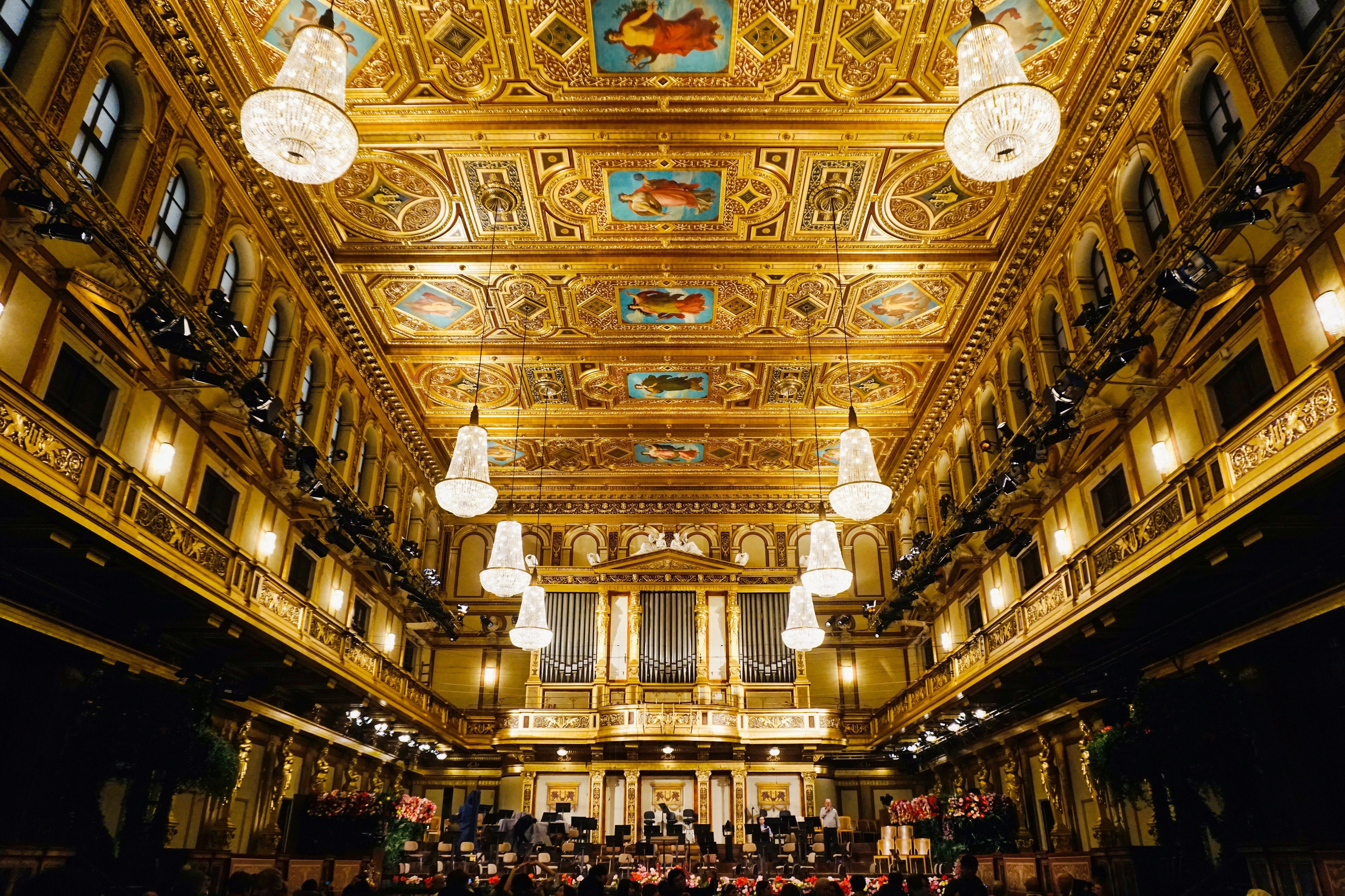 Concert hall Musikverein in Vienna