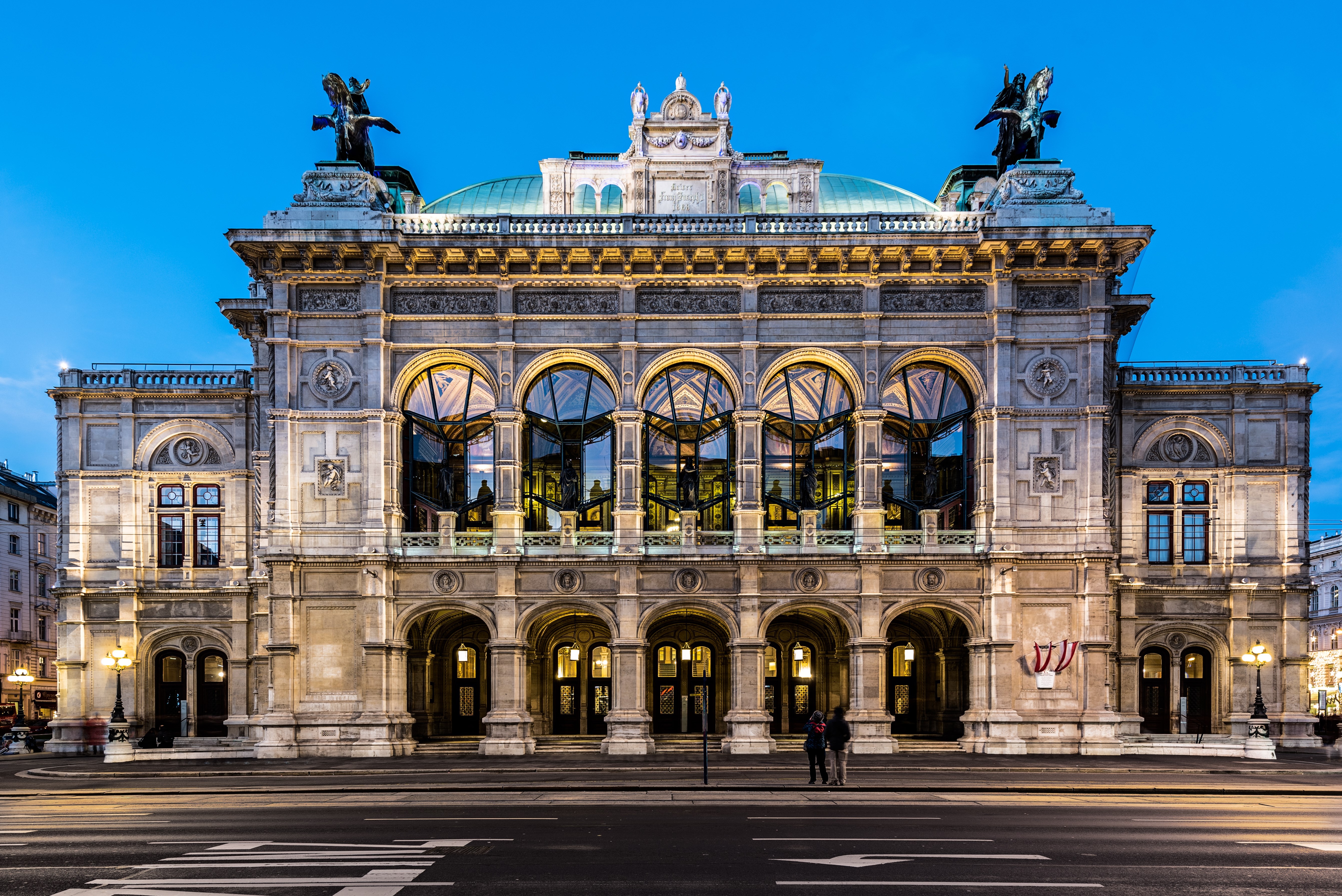 Facade of Vienna Staatsoper - Opera House