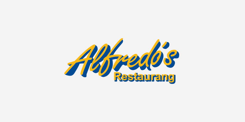 Alfredos logotype Alfredos logotype