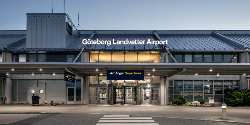 Entrance at Göteborg Landvetter Airport Entrance at Göteborg Landvetter Airport