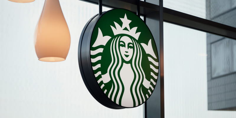 Starbucks logo sign Starbucks logo sign