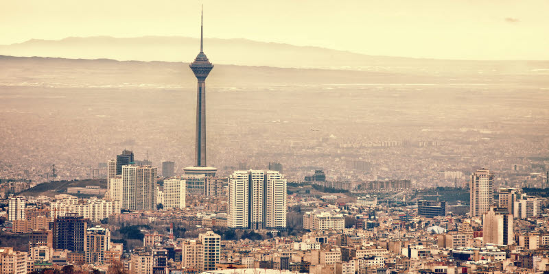 Skyline of Tehran Skyline of Tehran
