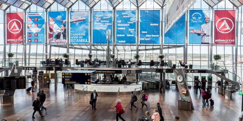 Airport-Advertising_ARN Airport Advertising Stockholm Arlanda Airport