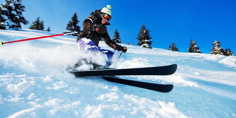 Downhill skier Downhill skier