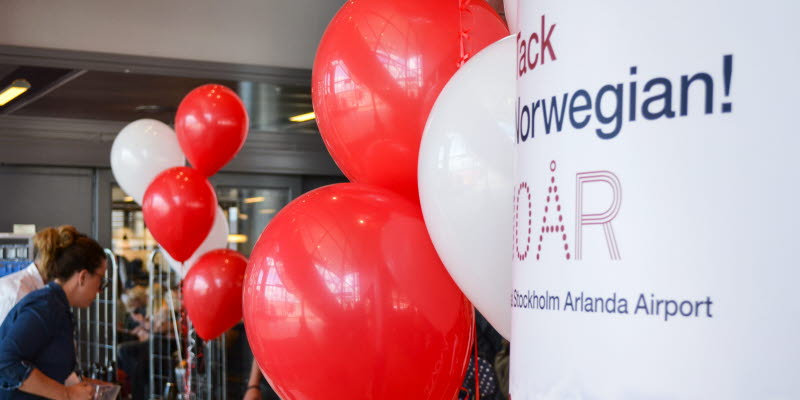 Norwegian celebrates a decade at Stockholm Arlanda Norwegian celebrates a decade at Stockholm Arlanda