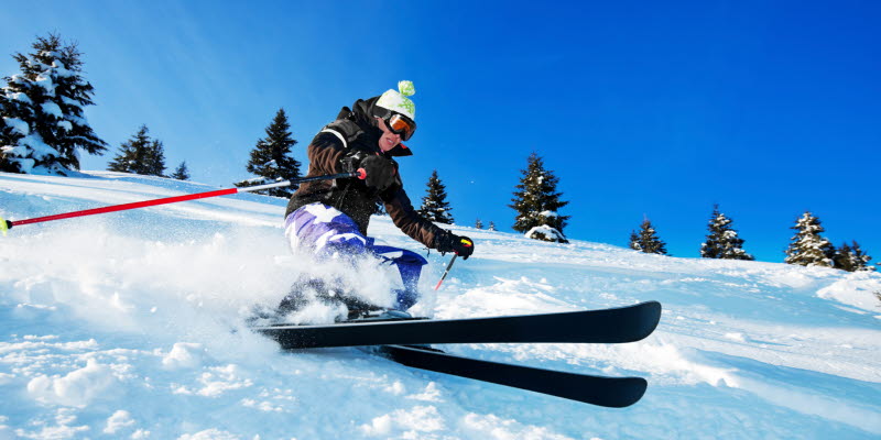 Downhill skier Downhill skier