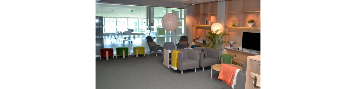 Inside of BRA Lounge at Arlanda Airport Inside of BRA Lounge at Arlanda Airport