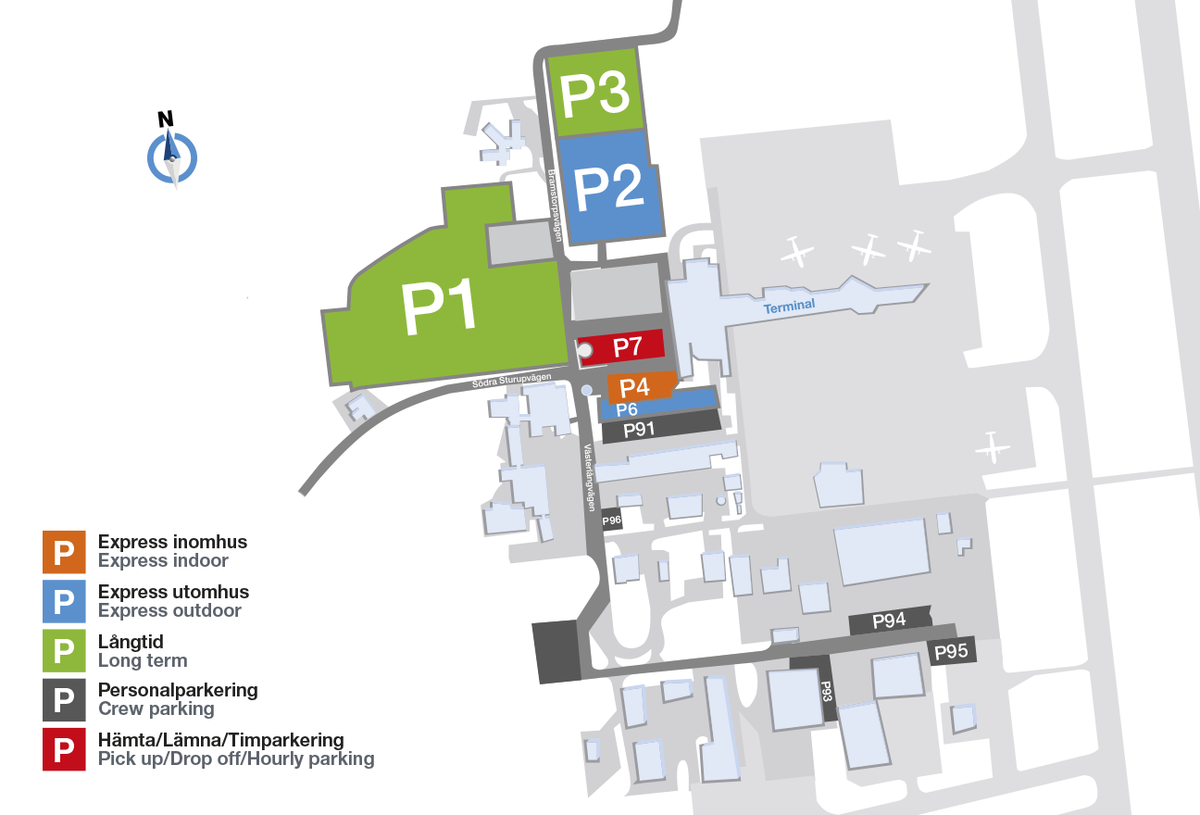 Parking | Malmö Airport