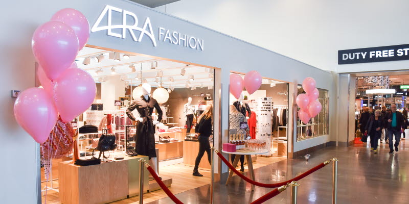 Æra Fashion opens in Terminal 5. Æra Fashion opens in Terminal 5.