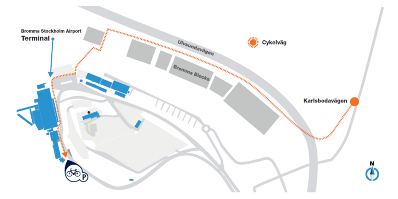 Bicycles | Bromma Stockholm Airport