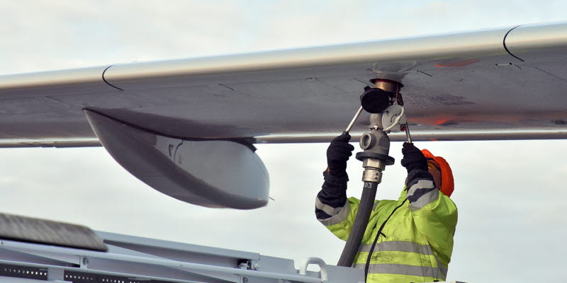 Refueling of biofuels on Landvetter Refueling of biofuels on Landvetter