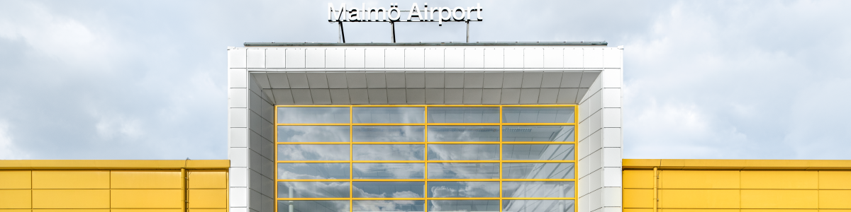 Entrance to Malmö Airport Entrance to Malmö Airport