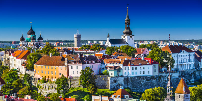 View over Tallinn View over Tallinn