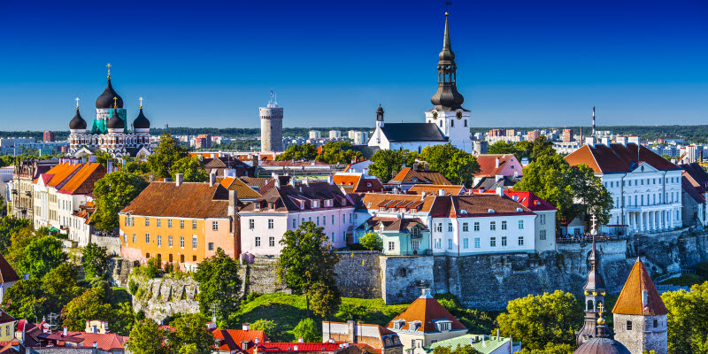 View over Tallinn View over Tallinn