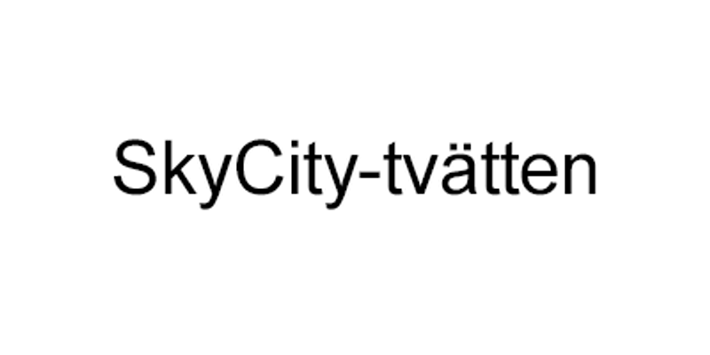 SkyCity Laundry logotype SkyCity Laundry logotype