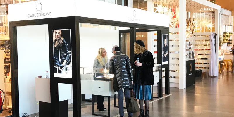 Carl Edmond popup at Arlanda Carl Edmond popup at Arlanda
