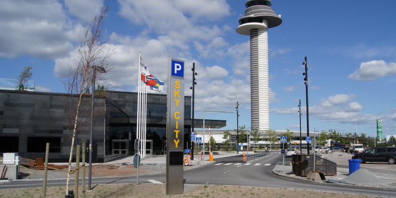 Sky city garage at Arlanda Sky city garage at Arlanda