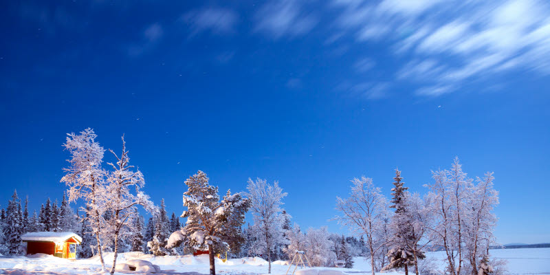 A beautiful winterday in Kiruna A beautiful winterday in Kiruna