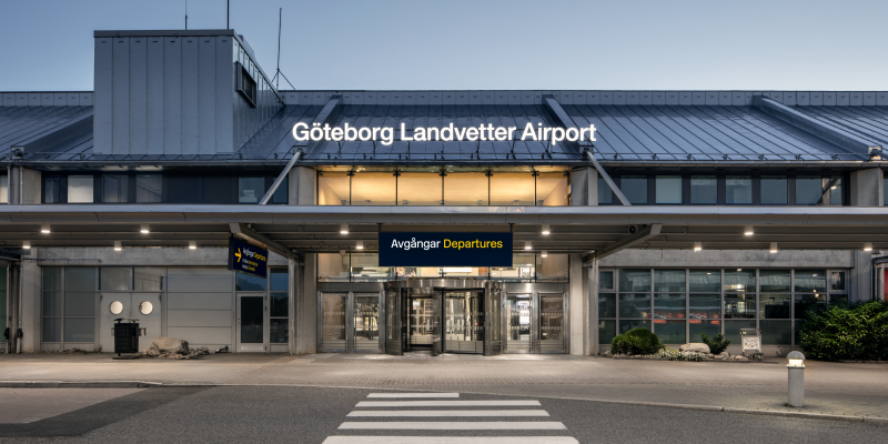 Entrance at Göteborg Landvetter Airport Entrance at Göteborg Landvetter Airport