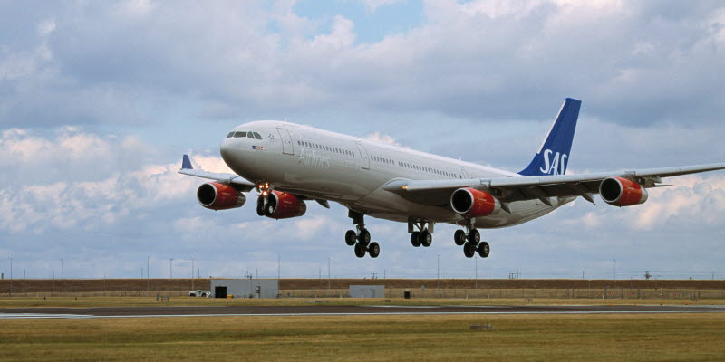 SAS Airplane landing SAS Airplane landing