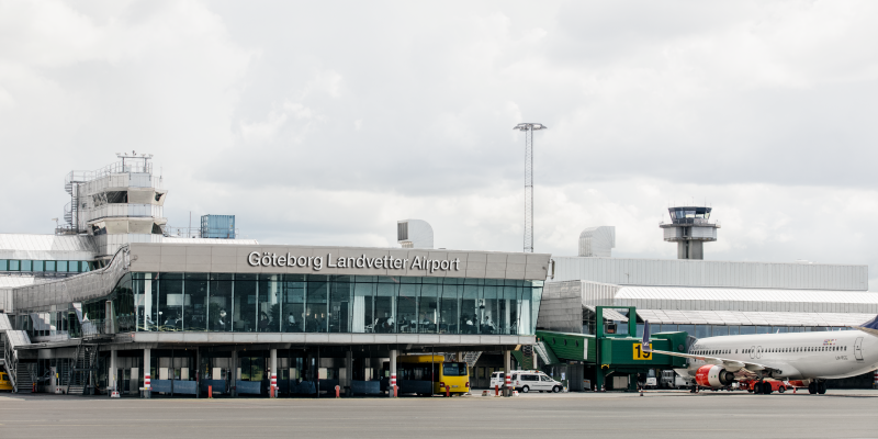 Entrance to Göteborg Landvetter Airport Entrance to Göteborg Landvetter Airport