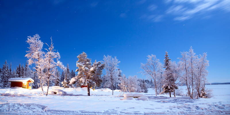 A beautiful winterday in Kiruna A beautiful winterday in Kiruna