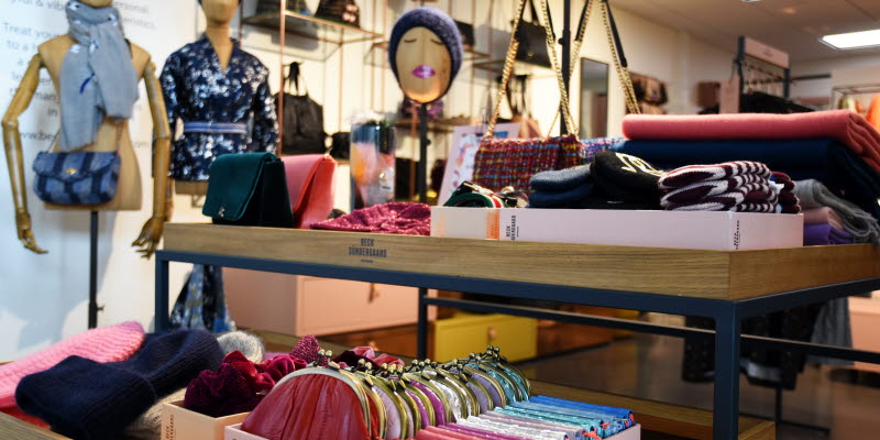 Beck Söndergaard's shop in Terminal 5 at Arlanda Beck Söndergaard's shop in Terminal 5 at Arlanda