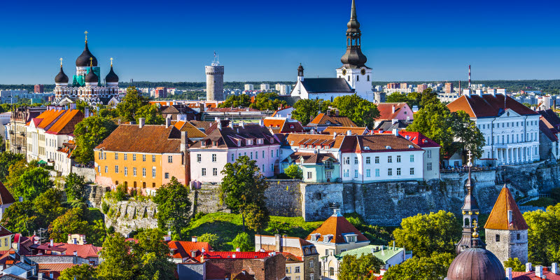 View over Tallinn View over Tallinn